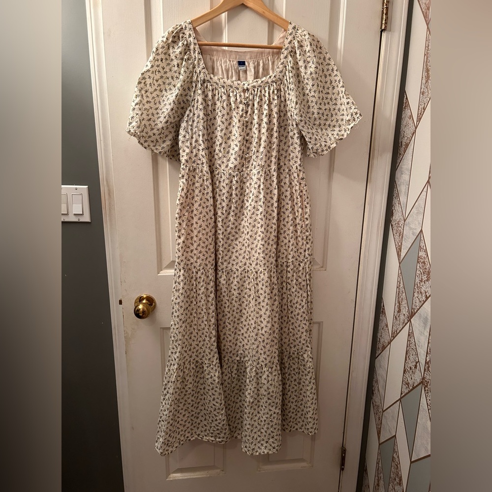 Metallic Thread Old Navy Prairie Dress